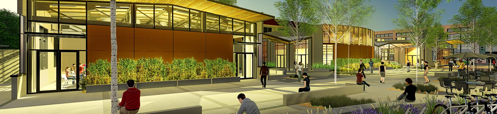 Renderings of renovated Walker Hall UC Davis